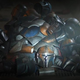 A literal reminder of what Mandalore has become in the wake of the Empire.